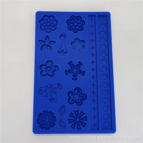 Cake Decoration Mould Leaf And Flower Design